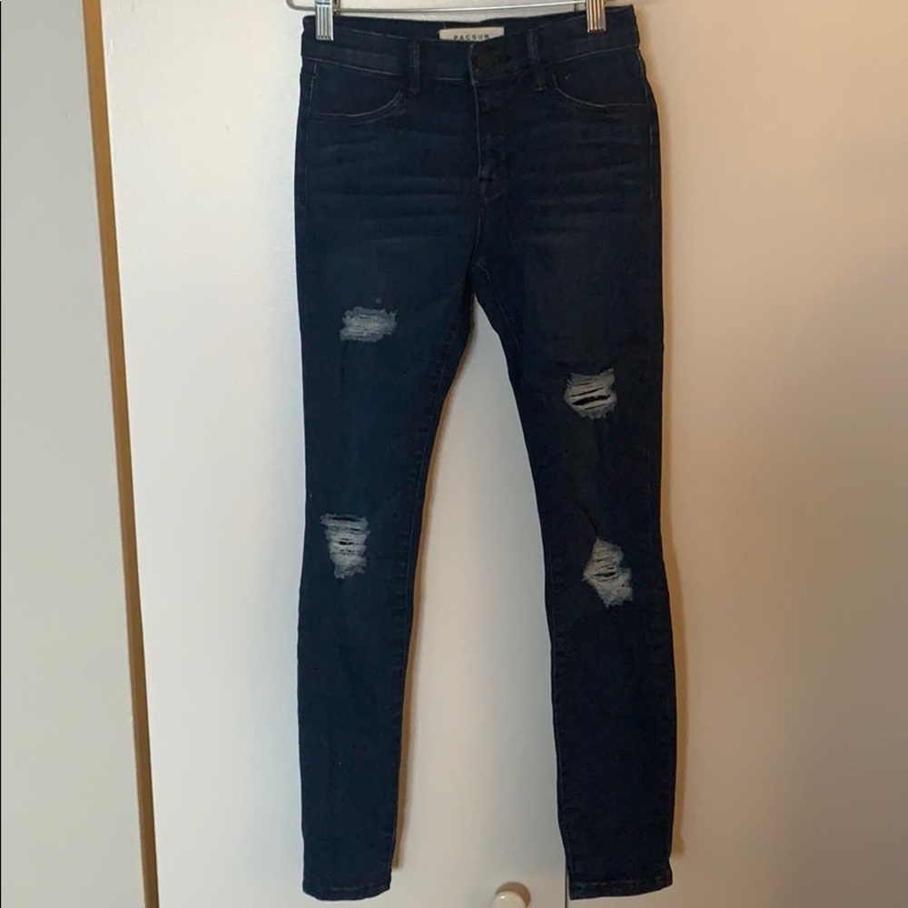 PacSun Distressed Jeggings 23 S